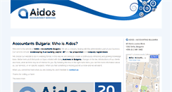 Desktop Screenshot of aidosbg.com